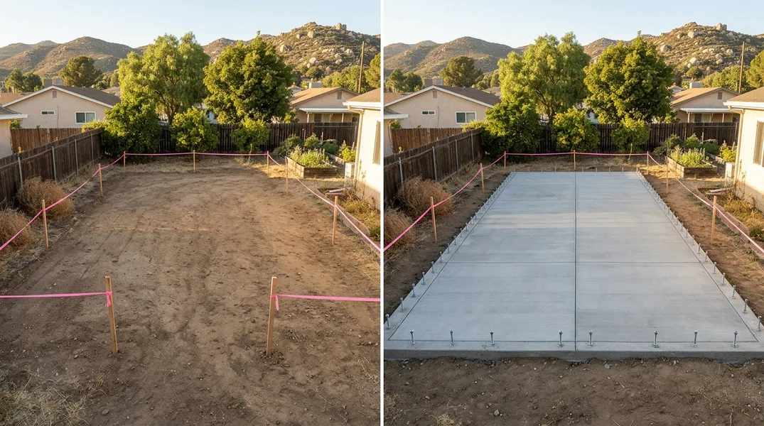 New Construction and ADU Slab Guide: What Escondido Homeowners Should Know Before Building