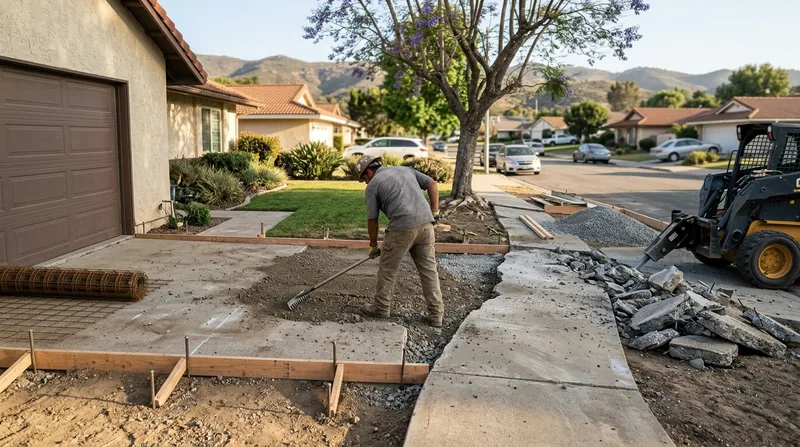 Concrete Removal & Replacement Escondido