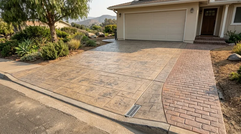 Stamped & Decorative Concrete Escondido