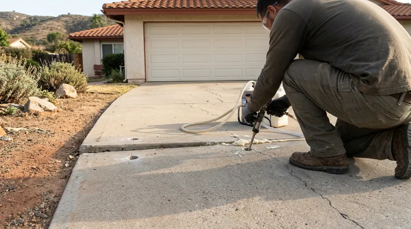 Concrete Leveling & Slab Lifting Escondido