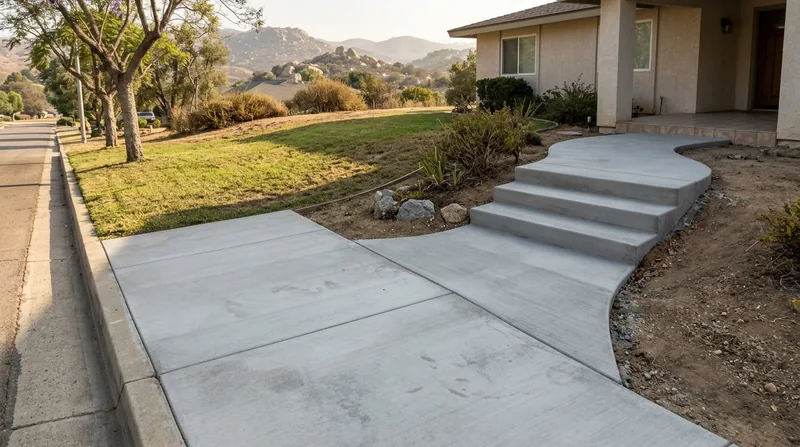 Sidewalks, Walkways & Steps Escondido